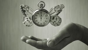 An image of a clock with a hand